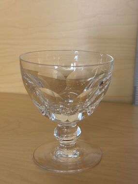 Waterford Crystal Kathleen Cut Champagne Glasses Set of  7 Irish Crystal Barware
